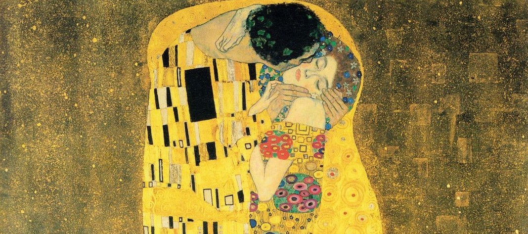 Klimpt The Kiss painting
